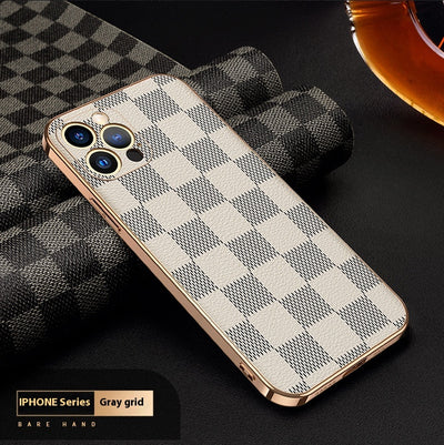 Funda Protectora Cuadros Plateados para Teléfono - Image 9