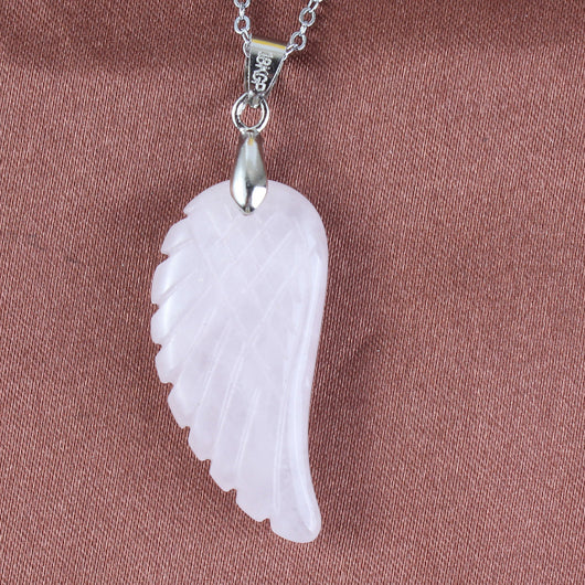 Colgante Alas de Ángel en Cristal Natural - Image 17