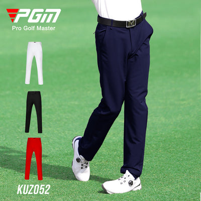 Pantalones de Golf Elásticos Slim Fit para Hombre