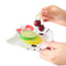 Plato Infantil de Melamina con Diseños Animados Frutas - Apto Niños