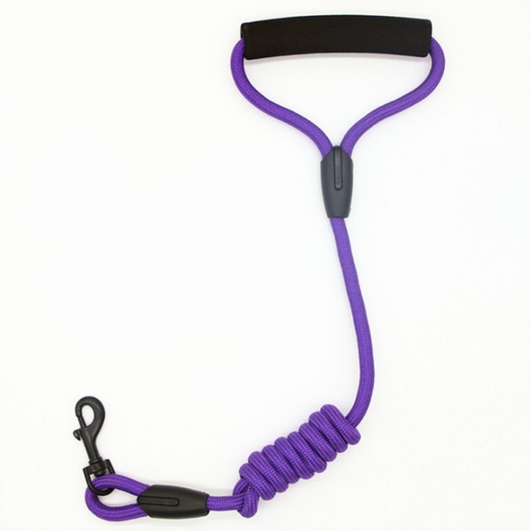 Collar Reflectante de Nylon para Perros con Cuerda - Image 3