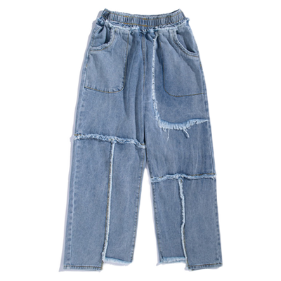 Jeans Desgastados con Bordes Crudos - Image 11
