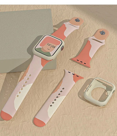 Correa Apple Watch con Estampado de Manzana - Compatible con iWatch - Image 4