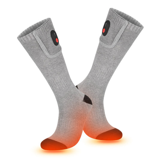 Calcetines Térmicos de Algodón Puro con Calefacción Eléctrica para Esquí - Image 13