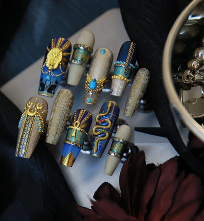 Uñas Postizas Personalizadas Tuo Jie - Diseño Exquisito y Larga Duración - Image 9