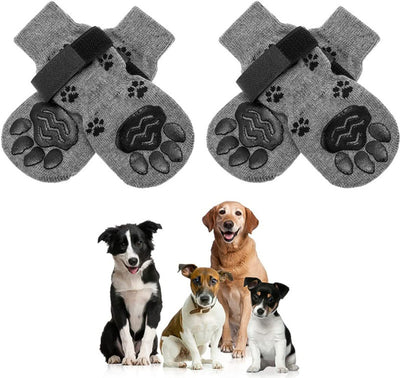 Calcetines Antideslizantes para Perros Medianos y Grandes - Botas Protectoras Silenciosas - Image 8