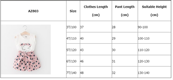 Conjunto Infantil de Niña: Playera y Pantalón Cómodo