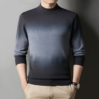 Suéter Cuello Alto Efecto Degradado para Hombre - Image 17