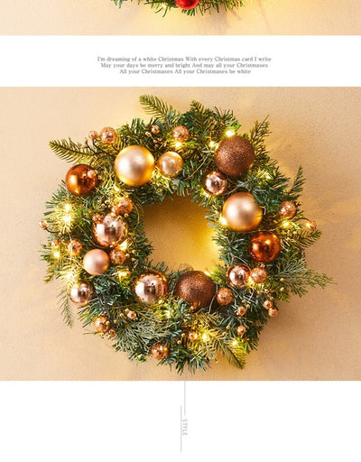 Guirnalda Navideña Creativa con Adornos Decorativos - Image 14