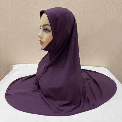 Turbante Ligero de Gasa Malaya - Pañuelo Multiuso en Colores Sólidos - Image 39