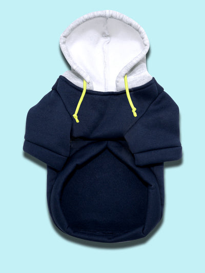Sudadera con Capucha para Mascotas - Diseño Bicolor Moderno - Image 8