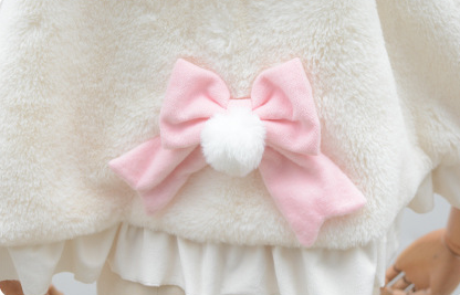 Chaleco Corto de Peluche con Orejas de Conejo - Diseño Adorable y Cómodo - Image 9