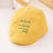 Gorro Infantil con Letras Bordadas y Protección Solar