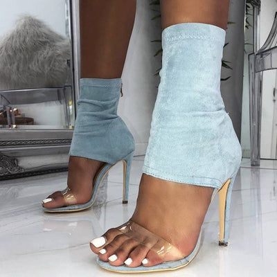 Sandalias de Tacón Stiletto con Cierre Posterior para Mujer - Image 8