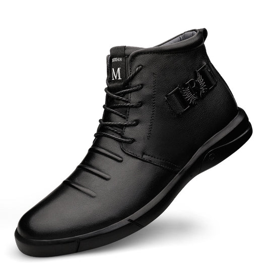 Botas Martin con Cordones Frontales y Tacón Plano para Hombre - Image 3
