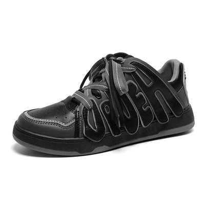 Zapatillas Urbanas Unisex con Letras - Diseño Minimalista Low-Top - Image 14