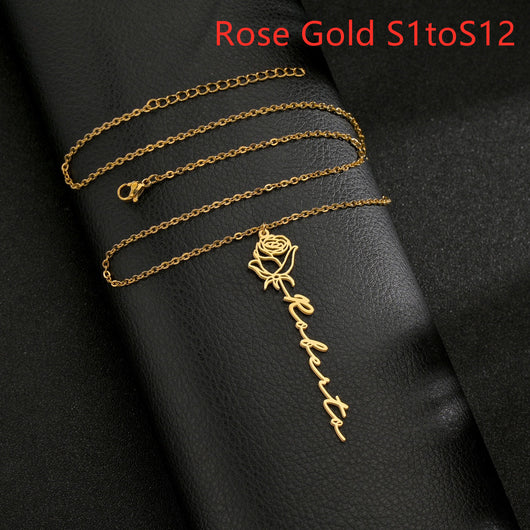 Cadena de Acero Inoxidable Personalizada con Letras - Image 29