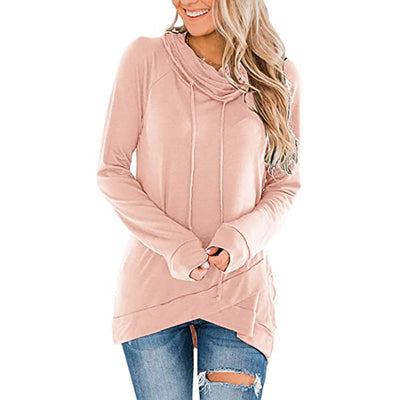 Chaqueta Sudadera Manga Larga Ajustada para Mujer