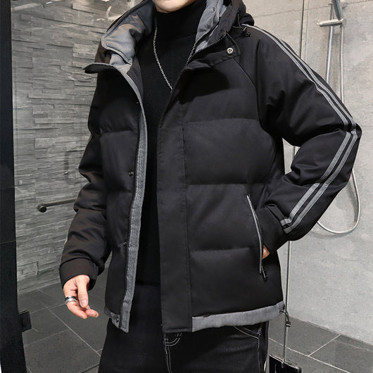 Chaqueta Acolchada de Invierno para Hombre - Algodón y Plumón - Image 15