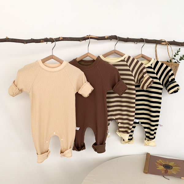 Enterizo Clásico a Rayas para Niños y Niñas