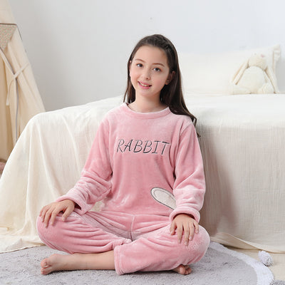 Pijama Infantil Otoño Invierno Cuello Redondo con Diseños Animados - Image 21