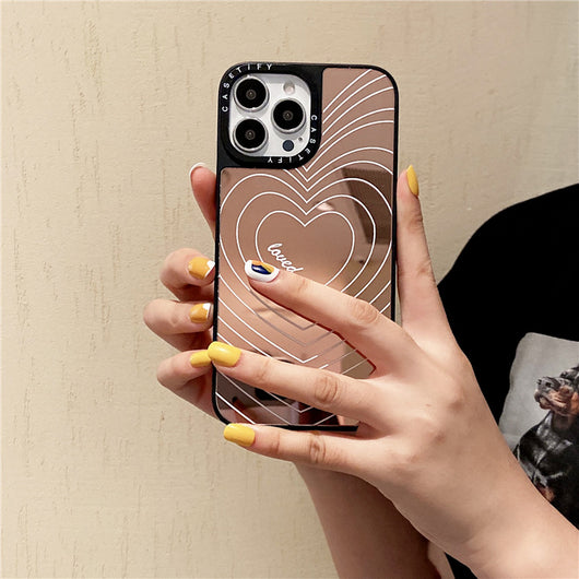 Funda para Celular Love Line Mirror - Protección Total y Suave - Image 10