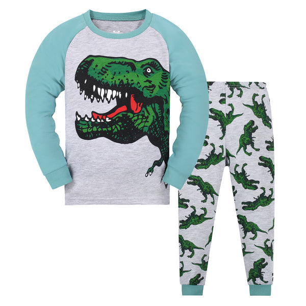 Pijama Infantil de Manga Larga para Niños y Niñas