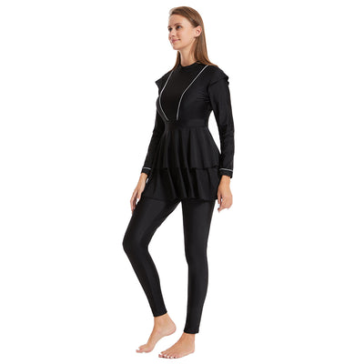 Traje de Baño Conservador Modesto para Playa y Piscina - Image 35