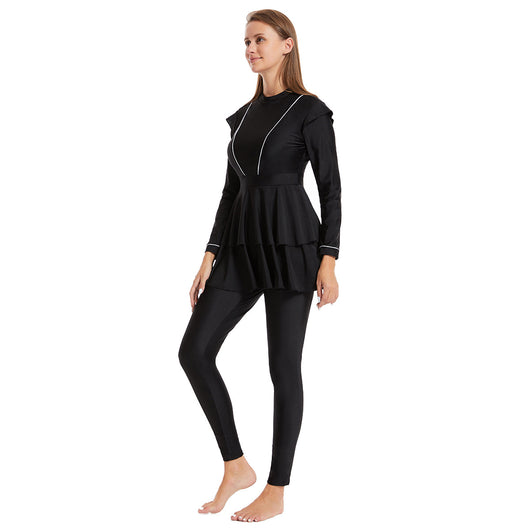 Traje de Baño Conservador Modesto para Playa y Piscina - Image 35