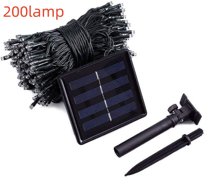 Luces Navideñas LED Solares Impermeables para Exterior - Image 9