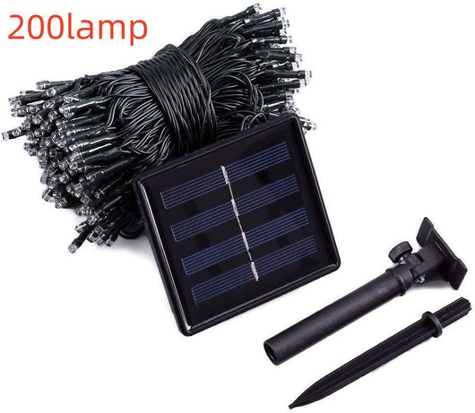 Luces Navideñas LED Solares Impermeables para Exterior - Image 9
