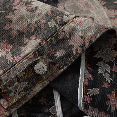 Chaqueta Suelta de Joven con Costuras en Contraste para Hombre - Image 12