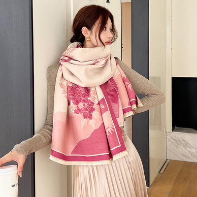Chalina Estampada de Cashmere Artificial - Perfecto para Aire Acondicionado - Image 6