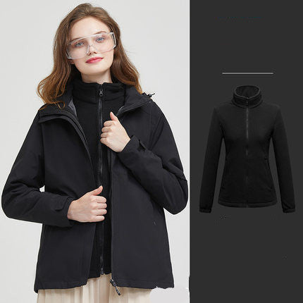 Chaqueta 3 en 1 Impermeable Desmontable para Hombre y Mujer - Image 17