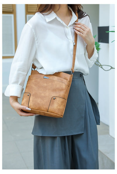 Bolso de Hombro Retro Lujoso Versátil Multifuncional - Image 16