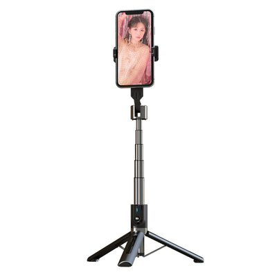 Palo Selfie Bluetooth con Luz LED Doble para Transmisiones en Vivo - Image 5