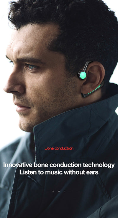 Auriculares Bluetooth de Conducción Ósea - Diseño Ergonómico sin Inserción - Image 14