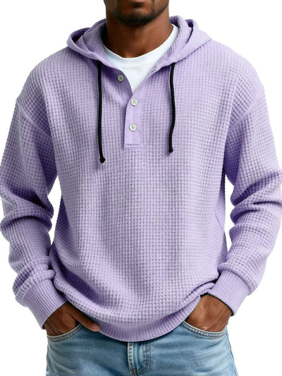 Suéter Hoodie Entallado con Cierre Medio para Hombre - Image 6