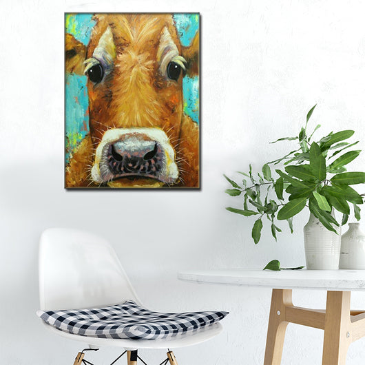 Lámina Decorativa Vaca Artística para Pared - Image 11