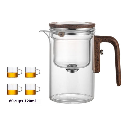 Tetera de Vidrio con Filtro Separador Resistente al Calor - Image 9