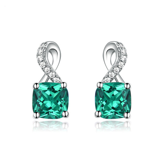Aretes de Esmeralda con Diamantes - Image 4