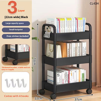 Carrito Organizador Móvil Multiusos de Pisos - Estantería Modular para Dormitorio y Cocina - Image 11