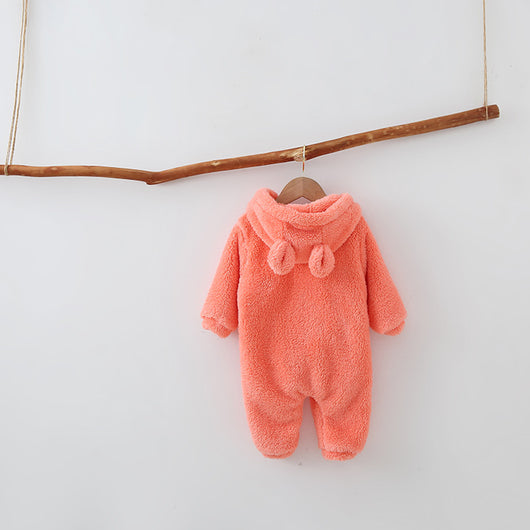 Pijama Enterizo Cálido con Capucha para Bebé - Image 7