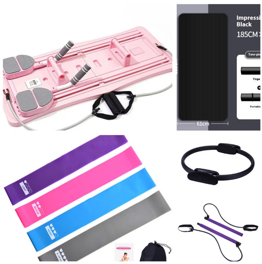 Tabla Abdominal Plegable 4 en 1 con Rebote Automático para Ejercicios en Casa - Image 12