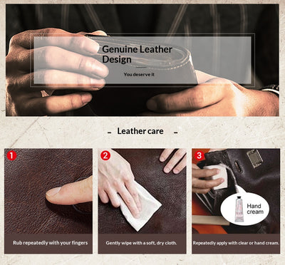 Mochila de Cuero Genuino para Hombre - Diseño Crossover Moderno - Image 13