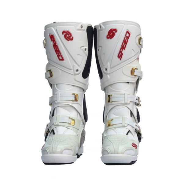 Botas de Motociclismo Antideslizantes con Protección Reforzada - Image 4