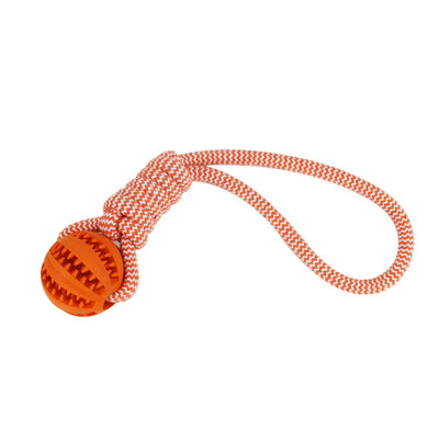 Juguetes Interactivos para Perros Pequeños - Pelotas de Cuerda y Caucho con Dispensador de Premios - Image 13