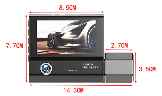 Dashcam Profesional 3 Lentes Full HD 1080P - Image 6