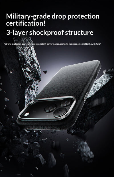Funda Magnética de Cuero Genuino para Celular con Protección Antihuellas - Image 17