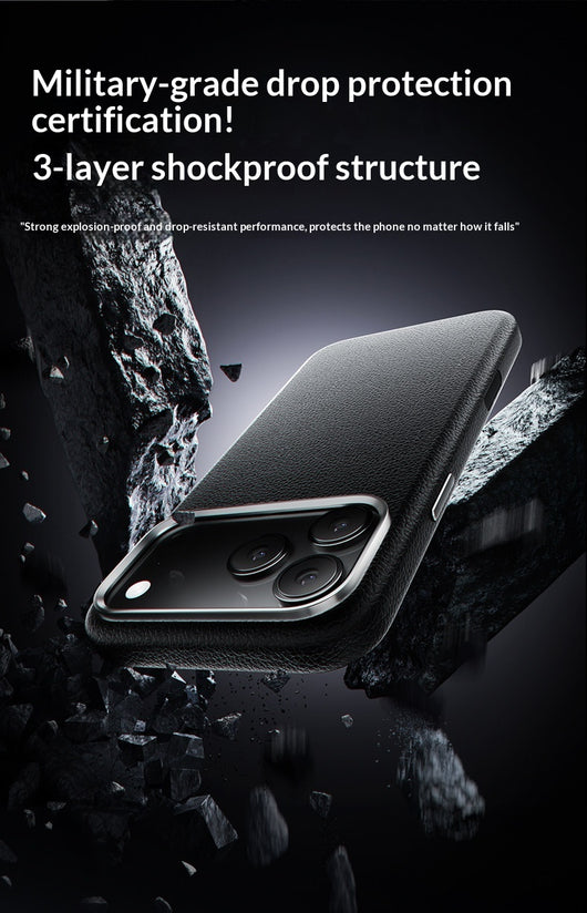 Funda Magnética de Cuero Genuino para Celular con Protección Antihuellas - Image 17